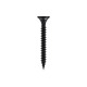 Eurotec Tornillo de sujeción rápida con rosca fina - fosfatado negro - PH2 - 3,5 x 25 mm 903900