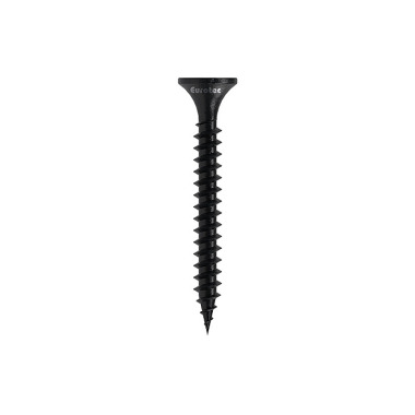 Eurotec Tornillo de sujeción rápida con rosca fina - fosfatado negro - PH2 - 3,5 x 35 mm 903901