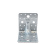 Eurotec Conector angular con nervadura - 110 x 170 x 95 mm 904729