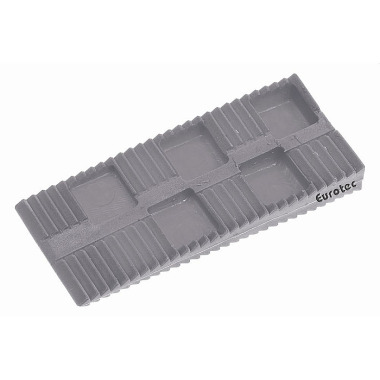 Eurotec Cuña de montaje gris - 88 x 43 x 15 (largo x ancho x alto) 964547