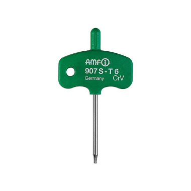 AMF Destornillador TORX T6 mango pequeño endurecido CV. 46730