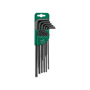 AMF Porta llaves TORX 13 piezas T5-50 CV endurecido. 45369