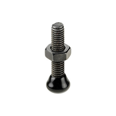 AMF Tornillo de presión No.6880B 2/M6x25 para abrazadera de varilla de empuje negro 99705