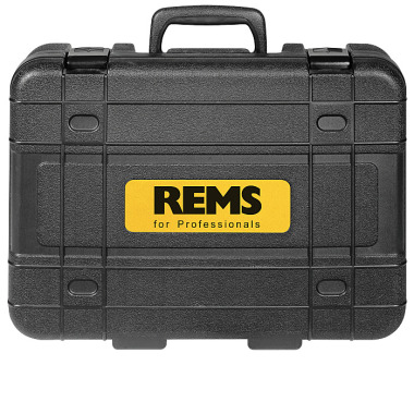 REMS Maleta con inserto, negra 175018 R