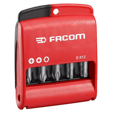 FACOM Bits Serie 1 - 10 Bits 50 mm im Halter E.611