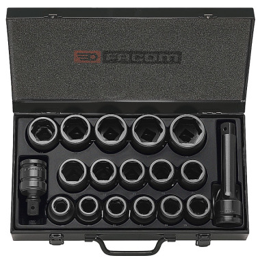 FACOM IMPACT-Steckschluessel, Set 18-tlg NK.500E