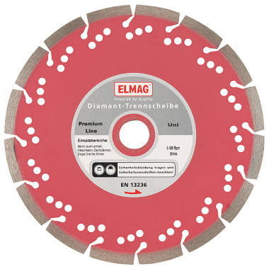 ELMAG Disco de diamante 450 mm 61592