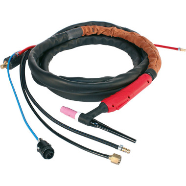 ELMAG Conjunto manguera TIG SR 18/4m - HF U/D - cabeza flexible 56927