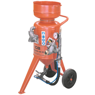 ELMAG Unidad de chorro de arena modelo CB 24-F-V2 22302