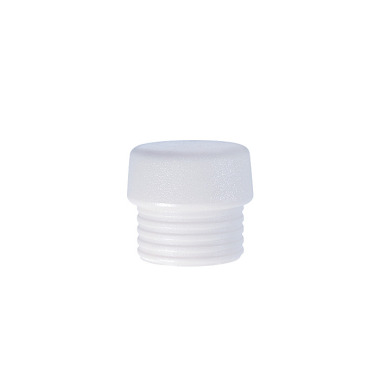 Wiha Cabezal muy duro redondo para martillo de cara blanda Safety (26512) 50 mm