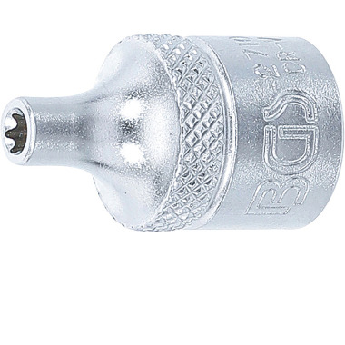 BGS Llave de vaso, tipo E | 10 mm (3/8”) Drive | E4 2710