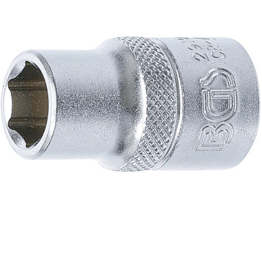 BGS Llave de vaso hexagonal | entrada 12,5 mm (1/2”) | 12 mm 2912