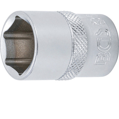 BGS Llave de vaso hexagonal | entrada 12,5 mm (1/2”) | 19 mm 2919