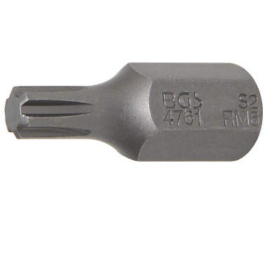 BGS Punta | entrada 10 mm (3/8”) | perfil en cuña (para RIBE) M6 4761