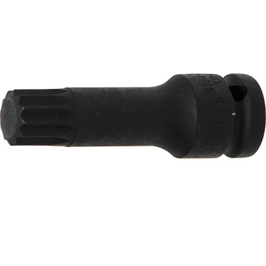 BGS Impact Bit Socket | longitud 78 mm | 12.5 mm (1/2”) Drive | Spline (para XZN) | M18 5184-M18