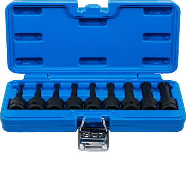 BGS Juego de vasos de impacto | 12.5 mm (1/2”) | T-Star (para Torx) T20 - T70 | 9 pzs. 5480