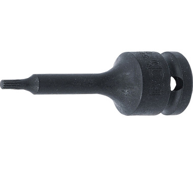 BGS Impact Bit Socket | longitud 75 mm | 12.5 mm (1/2”) Drive | Spline (para XZN) M4 5482-M4