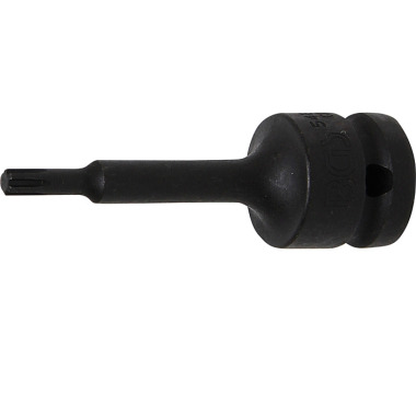 BGS Impact Bit Socket | longitud 75 mm | 12.5 mm (1/2”) Drive | Spline (para RIBE) M5 5483-M5