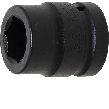 BGS Llave de impacto hexagonal con arrastre de 25 mm (1”) | 27 mm 5827