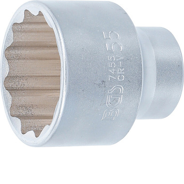 BGS Llave de vaso, 12 puntas | 20 mm (3/4”) Drive | 55 mm 7455