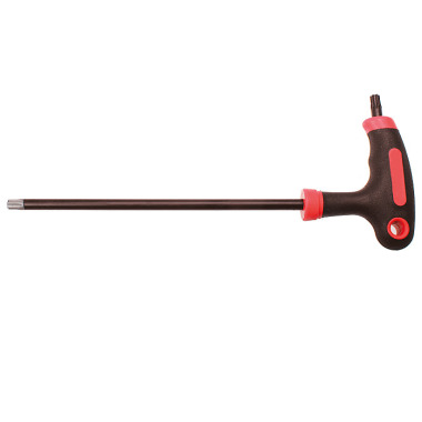 BGS Llave en L con mango en T | T-Star inviolable/no inviolable (para Torx) | T15 7880-T15