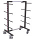 VARIOfit Carro con brazo soporte de doble cara Dimensiones exteriores: 540 - 1.700 x 830 mm (ancho/fondo) sw-160.007/AG