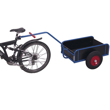 VARIOfit Remolque para bicicletas con plataforma lateral Dimensiones exteriores: 2.135 x 810 x 810 mm (ancho/alto/alto) zu-1392