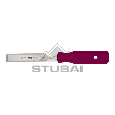 Stubai ZMV Spezial Stemmeisen, schwedische Form mit rotem Plastikheft 4mm 355001