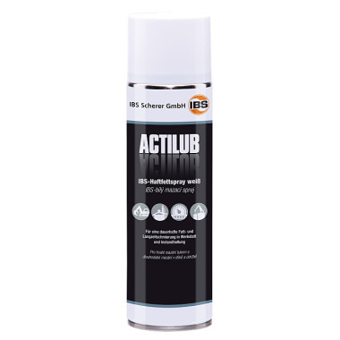 IBS Scherer Spray de grasa adhesiva blanco ActiLub 2050246