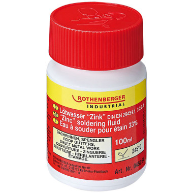 Rothenberger Lötwasser Zink - 100ml 45264