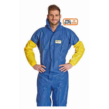 DS SafetyWear ProSafe® XP3000 Armstulpen, Gummizug 2-seitig, <br/>antistatisch, 50cm lang, gelb PSXP-AS