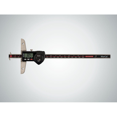 Mahr 30 EWR-D cavar. medidor de profundidad Gancho doble de 200 mm m.DA mK 4126523