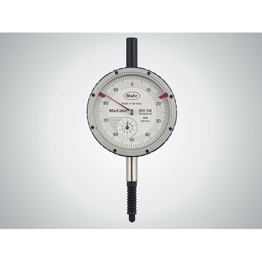 Mahr Reloj comparador 810 SW IP54 10 mm / 0,01 mm a prueba de golpes. mK 4315000