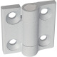 HALDER Normalien Scharniere, Zink-Druckguss, 60, Zink-Druckguss, silber 25163.0005