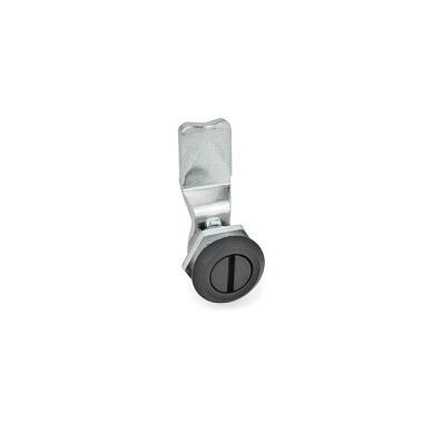 Ganter Cierres, accionamiento con llave de vaso, anillo de apoyo negro GN 115-SCH-13-SW