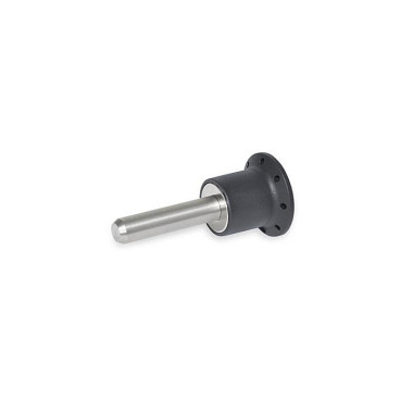 Ganter Pasadores de fijación, acero inoxidable, de con bloqueo axial (magnético) GN 124.1-10-28