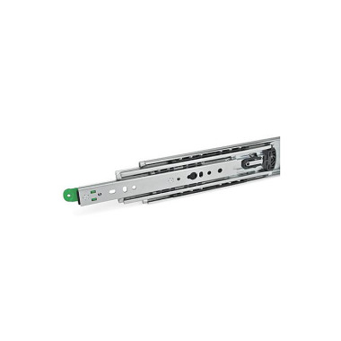 Ganter Guías telescópicas con extensión total, capacidad de carga de hasta 3250 N GN 1440-1200-Q-1-ZB