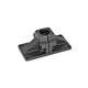 Ganter Abrazaderas de conexión con placa base ancha, aluminio GN 167-B42-2-SW