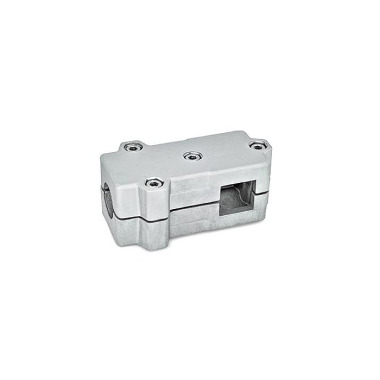 Ganter Abrazaderas de conexión en ángulo, aluminio GN 193-B30-V30-50-2-BL