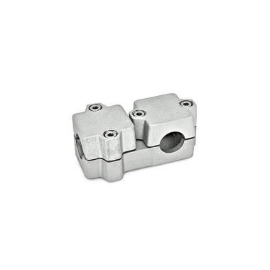 Ganter Abrazaderas de conexión en ángulo, aluminio GN 194-B30-B30-60-2-BL