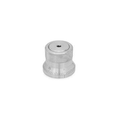 Ganter Mecanismos de retención, acero inoxidable GN 200-52-K12-AS-NI