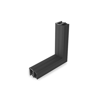 Ganter Perfiles de sellado para protección de bordes en escuadra GN 2181-EPDM-13-D-160