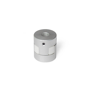 Ganter Acoplamientos de garra de elastómero con tornillo prisionero GN 2241-55-B18-19-AL-WS