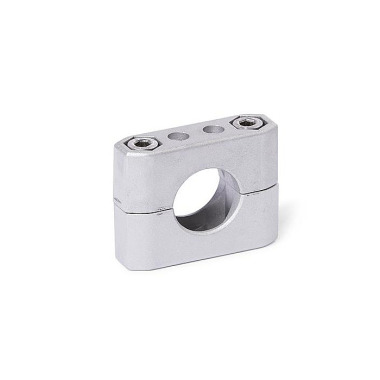 Ganter Abrazaderas para tubos, aluminio GN 231-B18-2-BL