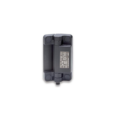 Ganter Bisagras con interruptor de seguridad con conector, plástico GN 239.6-60-110-1-BS