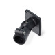 Ganter Juntas para abrazaderas de conexión giratorias, plástico GN 282.9-B30-75-S-2-SW