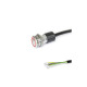 Ganter Interruptores, acero inoxidable, con pulsador luminoso GN 3310-W-RG-2-K-2