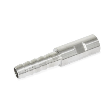 Ganter Adaptadores de manguera de acero inoxidable GN 480.7-D16-G1/8-10