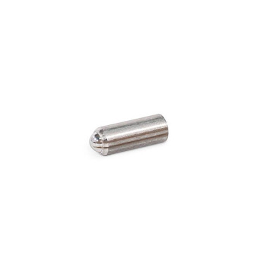 Ganter Posicionadores de muelle, acero inoxidable, sin rosca, con esfera GN 614.3-3,5-NIS