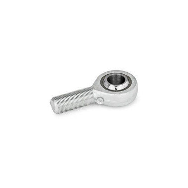 Ganter Cabezas de rótula con espárrago roscado, acero GN 648.2-16-M16L-N